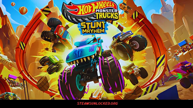 Hot Wheels Monster Trucks Stunt Mayhem